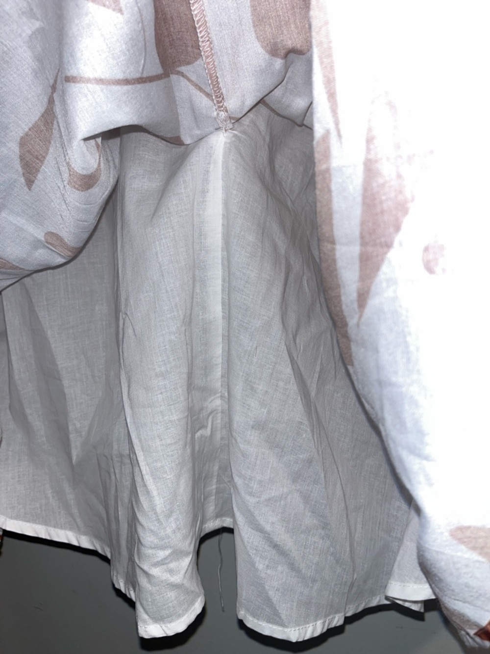 BILLY J Venice mini dress in White/Tan NWT - Picture 3 of 11